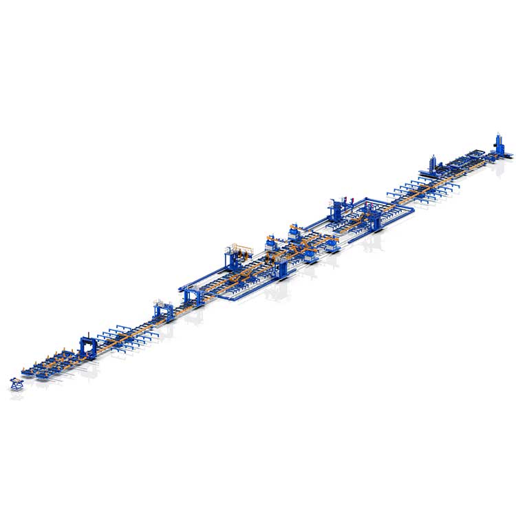 Ano ang gumagawa ng isang linya ng beam welding line na mahalaga para sa mataas na kahusayan na gawa sa bakal na katha?